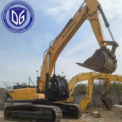اصل R485LVS استفاده شده Hyundai Excavator استفاده شده Crawler Excavator حالت کار