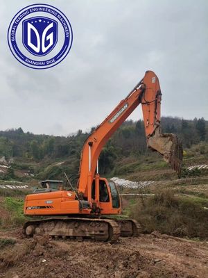 DX370LC 37 تن استفاده شده Doosan Excavator عملکرد هیدرولیک صاف ماشین هیدرولیک