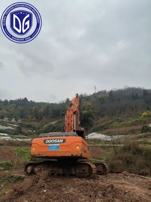 بسیار انعطاف پذیر DX370LC 37t استفاده شده Doosan Excavator با بررسی کامل