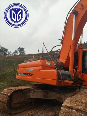 بسیار انعطاف پذیر DX370LC 37t استفاده شده Doosan Excavator با بررسی کامل