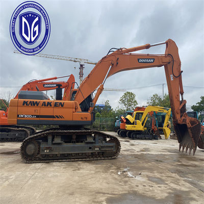 DX500 Excavator دوسان استفاده شده Excavator بزرگ استفاده شده هيدرولیک Crawler