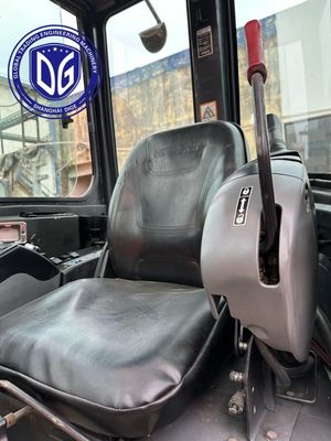 طراحی صندلی قابل تنظیم ZX50U 5 تن استفاده شده Hitachi Excavator با سیستم ترمز کارآمد