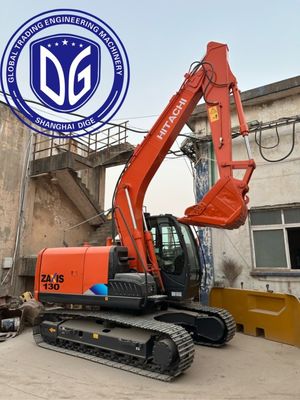 نیروی شکستن عالی ZX130 استفاده شده Hitachi 13 تن حفاری