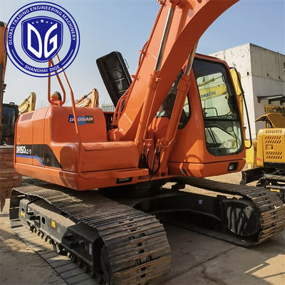 منشأ کره DH150-7 حفاری دوسان استفاده شده DH150-7 حفاری دست دوم Doosan Excavator DH150-7
