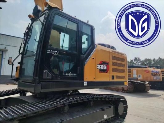 SY305H 30.5 تن چین استفاده شده هیدرولیک استفاده شده Sany حفاری برای فروش