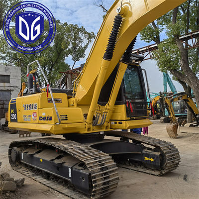 منشأ ژاپن PC200-8 استفاده شده Komatsu Excavator PC200-8 Crawler Excavator استفاده شده Komatsu Hydraulic Excavator PC200-8