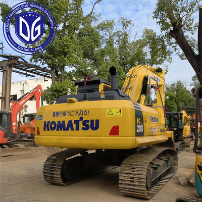 منشأ ژاپن PC200-8 استفاده شده Komatsu Excavator PC200-8 Crawler Excavator استفاده شده Komatsu Hydraulic Excavator PC200-8