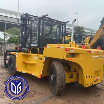حداقل فرسایش FD150 استفاده شده Komatsu 15 فولکلور با قابلیت های عملکرد بالا