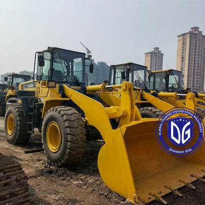 کارآمد مصرف انرژی استفاده شده Komatsu Loader WA320-5 اصل کار صرفه جویی محدود سهام