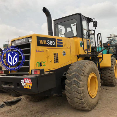 منشأ ژاپن WA380-3 بارگذاری کاماتسو استفاده شده WA380-3 بارگذاری چرخدار بارگذاری کاماتسو دست دوم WA380-3