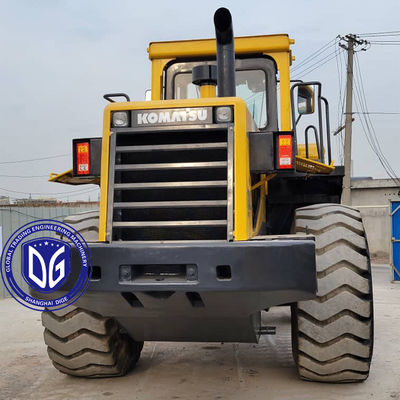 بارگیری پیشانی Komatsu WA470-3 بارگیری استفاده شده تجهیزات ساختمانی برای مهندسی معادن بزرگ