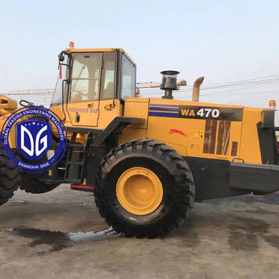کاماتسو WA470-6 بارگذاری کننده استفاده شده با کارایی بالا اصلی از ژاپن