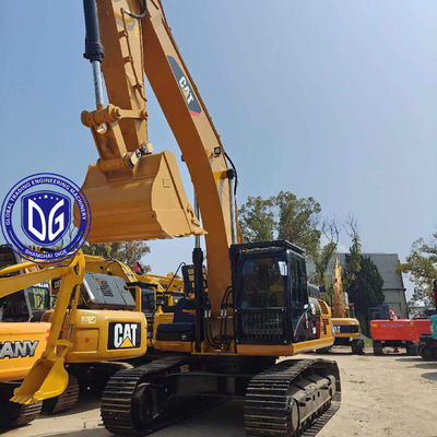 دسته 330D 30 تن استفاده شده Caterpillar حفاری هیدرولیک مدل جدید و مصرف سوخت کم