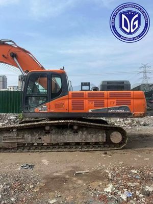 DX420LC 42 تن استفاده شده Doosan حفاری با گردش هیدرولیک کارآمد