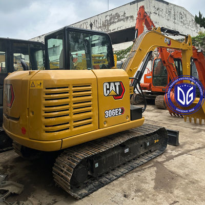 CAT306E 6Ton Caterpillar Crawler مینی حفاری استفاده شده بسیار جدید و در وضعیت خوب