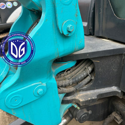 کاوشگر هیدرولیکی استفاده شده SK55 Kobelco Mini Crawler5.5 تن، 90 درصد جدید، الان آماده فروش