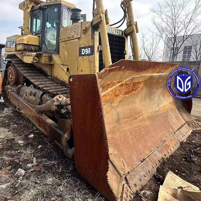 منشأ ژاپن CATD9R استفاده شده Caterpillar بلدوزر CATD9R بلدوزر دست دوم Caterpillar بلدوزر هیدرولیک CATD9R