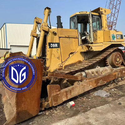 منشأ ژاپن CATD9R استفاده شده Caterpillar بلدوزر CATD9R بلدوزر دست دوم Caterpillar بلدوزر هیدرولیک CATD9R