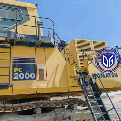 3000 ساعت کار ساعت حفاری Komatsu PC 2000 سبک موتور مکانیکی برای کار سنگین