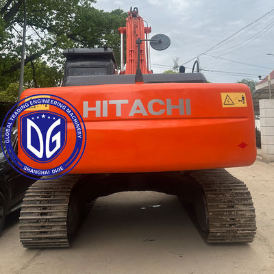 24 تن ZX240 استفاده شده Hitachi Excavator استفاده شده Crawler Excavator حرکت هیدرولیک درایو