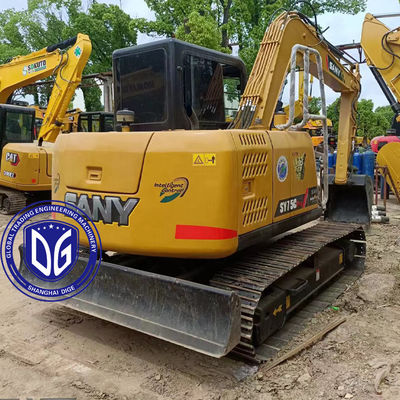 ماشین حفاری کوچک Sany SY75C 7.5Ton در حالت خوب و آماده فروش