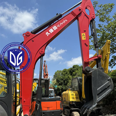 Kubota KX163 6.3Ton مینی استفاده شده حفاری منشأ از ژاپن در وضعیت عالی