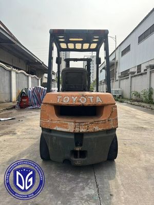 2.5t 8FDA25 تویوتا استفاده شده فولکلفت قدرتمند استفاده شده فولکلفت ماشین هیدرولیک