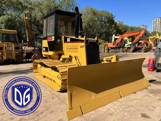 D5C استفاده شده Caterpillar Dozer بلدوزر هیدرولیک با قدرت شگفت انگیز