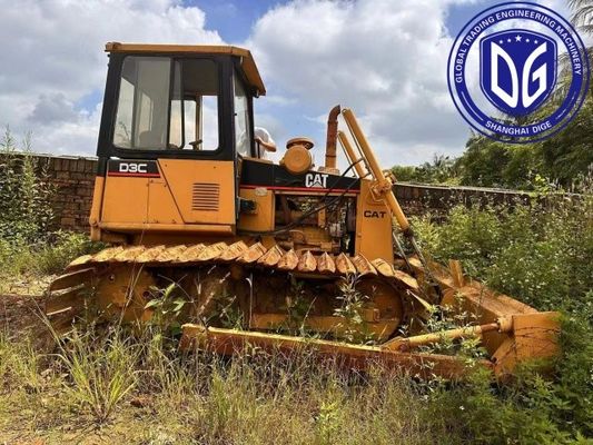 بلدوزر CAT D3C اصلی استفاده شده با مصرف سوخت کارآمد