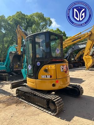 منشأ ژاپن CAT303.5E استفاده شده Caterpillar Excavator CAT303.5E Crawler Excavator استفاده شده Caterpillar Hydraulic Excavator