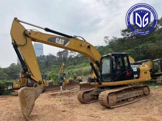 320D2 20 تن استفاده شده Caterpillar Excavator با قابلیت های برتر حمل و نقل بار