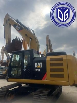 320E 20 تن استفاده شده Caterpillar Excavator با قابلیت های برتر حمل و نقل بار