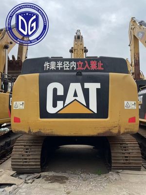 حفاری خندق 349E استفاده شده Caterpillar Excavator 49 تن زمان آزمایش شده زمین دستی Excavator