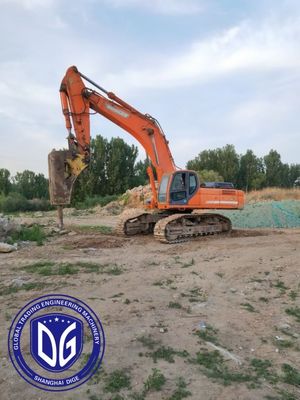 دستگاه حفاری دوسان DX500LC 50 تن با کنترل دقیق بر حفاری