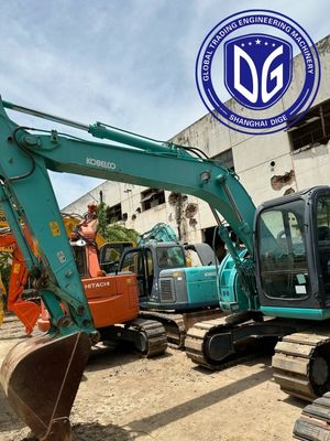 Sk125SR انعطاف پذیر استفاده شده Kobelco Excavator 12.5 تن قدرتمند چند منظوره برای ساخت و ساز