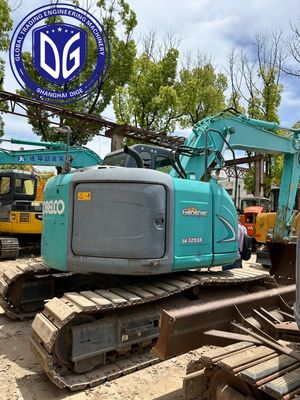 Sk125SR انعطاف پذیر استفاده شده Kobelco Excavator 12.5 تن قدرتمند چند منظوره برای ساخت و ساز