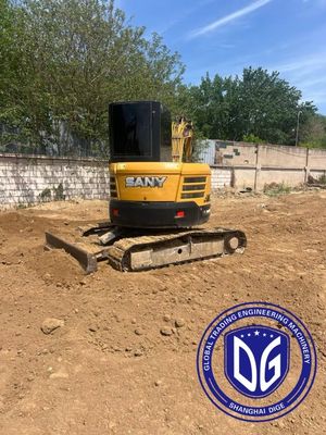 کاوشگر استفاده شده Sany SY55U 5.5Ton کاوشگر مینی Excavator برای فروش