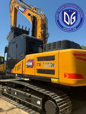 توليد کننده استفاده شده Sany SY235 23.5Ton Excavator در حالت عالی