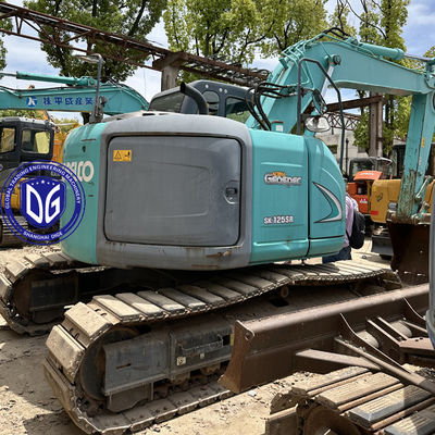 SK125 12.5Ton Kobelco استفاده شده Excavator خزنده