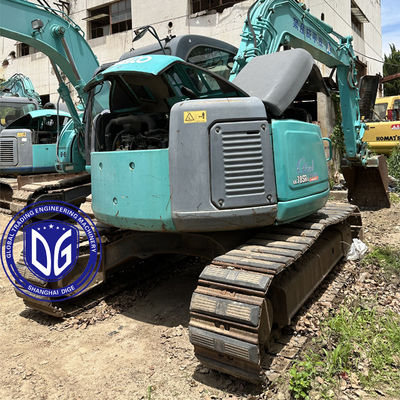بیل مکانیکی کوچک 7 تنی Kobelco SK70 استفاده شده، عمق حفاری 4160 میلی‌متر، وضعیت خوب