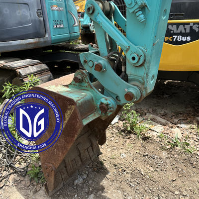 بیل مکانیکی کوچک 7 تنی Kobelco SK70 استفاده شده، عمق حفاری 4160 میلی‌متر، وضعیت خوب