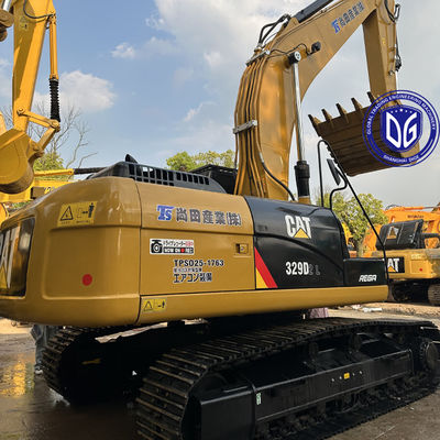کاوشگر هیدرولیک استفاده شده Splendid Caterpillar 329 29Ton خروجی گشتاور بالا