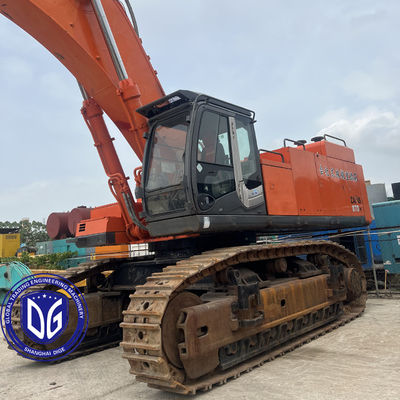 ZX870 87Ton استفاده شده Hitachi Excavator Crawler و مقاوم در برابر آب و هوا