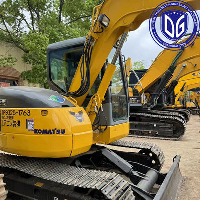 کاماتسو PC78US 7.8Ton حفاری کوچک مورد استفاده برای کار کوچک کوچک در دسترس است