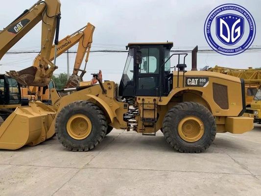لودر چرخ‌دار کاترپیلار 950GC استفاده‌شده، قدرتمند، 19 تنی، موتور اصلی