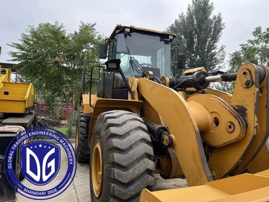 بارگذاری جلو 950GC بارگذاری استفاده شده Caterpillar Super بارگذاری استفاده شده ماشین هیدرولیک 18t