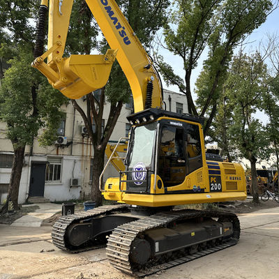 حفاری 20 تن مارک ژاپن Komatsu PC200-8N1 حفاری مورد استفاده برای تجهیزات ساختمانی Komatsu