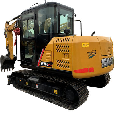 منشأ چین SY75 حفاری SY75 حفاری استفاده شده SY75 حفاری استفاده شده Sany Excavator SY75