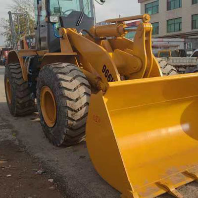 Caterpillar CAT966H بارگذاری هیدرولیک استفاده شده با موتور CAT C11 برای فروش بارگذاری چرخ