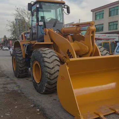 Caterpillar CAT966H بارگذاری هیدرولیک استفاده شده با موتور CAT C11 برای فروش بارگذاری چرخ